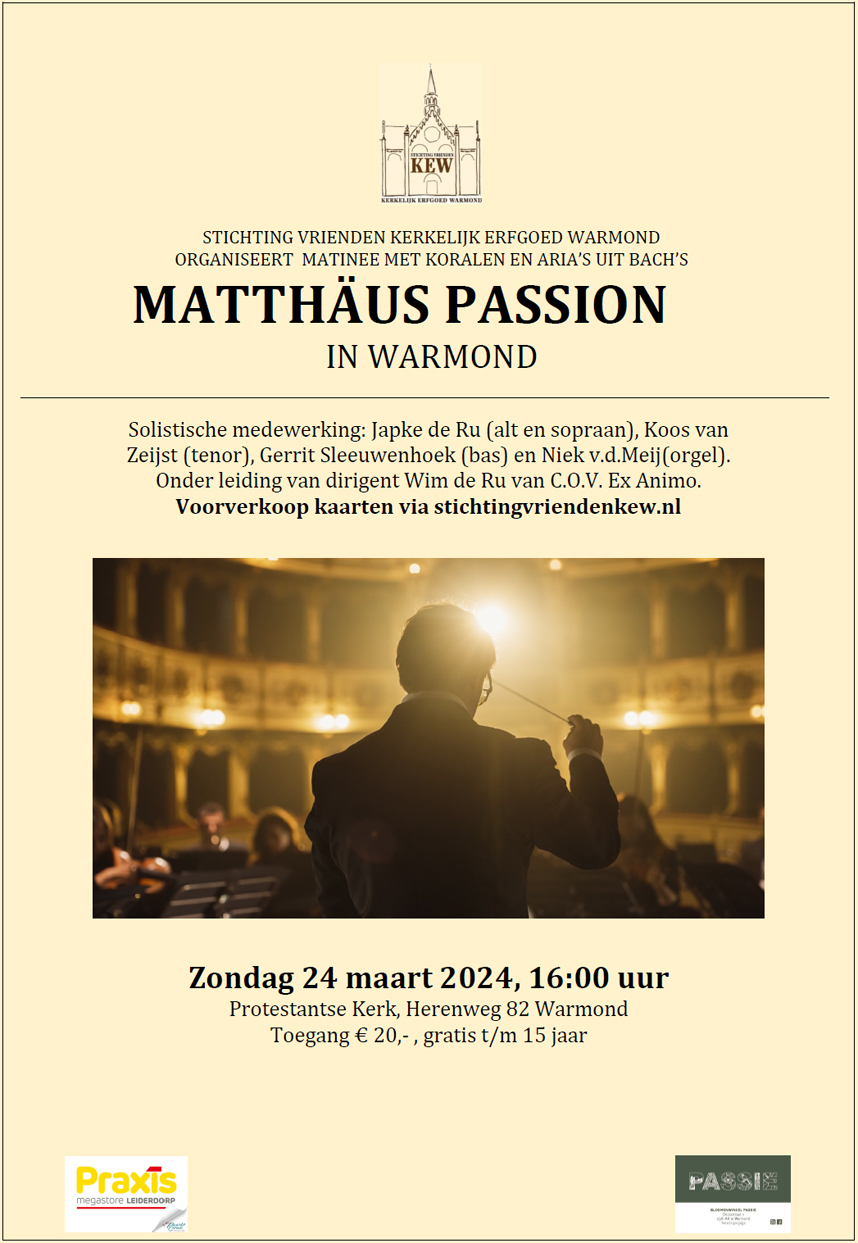 Matthäus Passion 24 maart 2024